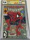 Marvel Spiderman #1 Signed By Stan Lee & Todd Mcfarlane Cgc 9.6 Ss Red Label