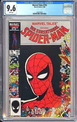 Marvel Tales Sensational Spider-Man 193 CGC 9.6 1986 4180274013 Stan Lee