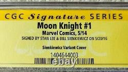 Moon Knight #1 Sienkiewicz Stan Lee CGC 9.8