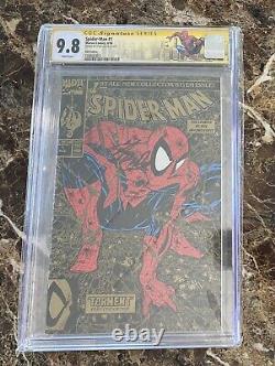 SPIDER-MAN #1 CGC 9.8 SS GOLD EDITION Signed by Stan Lee. A Beautiful Comic