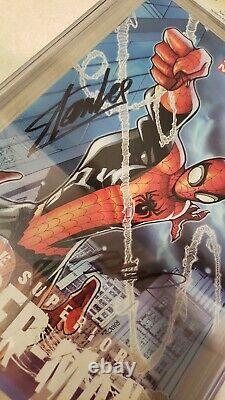 SUPERIOR SPIDER-MAN #1 CGC 9.8 150 Variant Signed by STAN LEE & HUMBERTO RAMOS