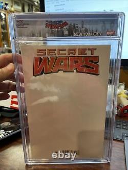 Secret Wars #1, CGC 9.6, (2015) McGuinness Stan Lee Variant Cover, MCU INCOMING