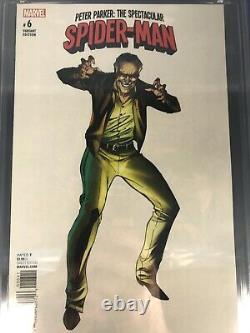 Spectacular Spiderman #6 JSC Campbell Supanova Stan Lee Variant Cover C CGC 9.8