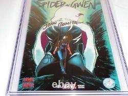 Spider-Gwen #1 CGC SS 3x Signature Autograph STAN LEE ReCalled Variant Cover 9.8