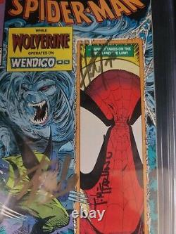 Spider-Man #11 CGC 9.8 Signed Stan Lee and Todd McFarlane White Pages