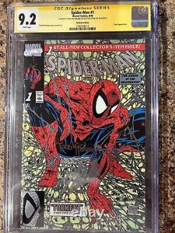 Spider-Man #1 CGC 9.2 Platinum Stan Lee Signature McFarlane Signed