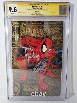 Spider-Man #1 CGC 9.6 Signed by Stan Lee And Tod McFarlane Gold Edition