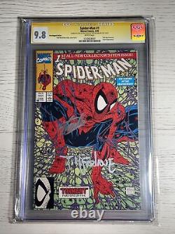 Spider-Man #1 CGC SS 9.8 Signed Todd McFarlane & Stan Lee! 1990 Poly-Bagged