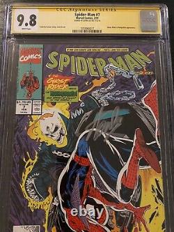 Spider-Man #7 CGC 9.8 SS Signed Stan Lee Todd McFarlane story, cover & art