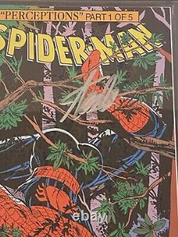 Spider-Man #8 CGC 9.8 SS Signed Stan Lee McFarlane Story Cover Art Wolverine