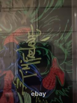 Spider-Man #9 Stan Lee, Todd McFarlane And Herb Trimpe Autograph CGC SS 9.8
