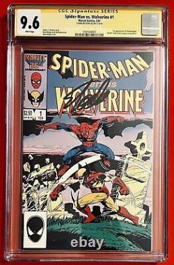 Spider-Man vs Wolverine #1? CGC 9.6? (Marvel Comics, 2/87)? Stan Lee