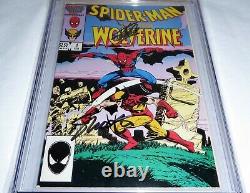 Spider-Man vs Wolverine #1 CGC SS 9.8 2x Signature Autograph STAN LEE Hobgoblin