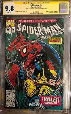 Spider-man #12 Signed Stan Lee & John Romita. Cgc 9.8