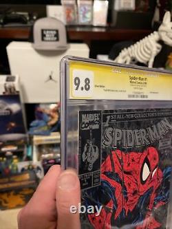 Spider-man #1 Cgc 9.8 Silver Edition Signed By Stan Lee