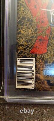 Spider-man #1 Cgc Ss 9.2 Gold Upc Edition Mcfarlane Stan Lee Only 184 Copies