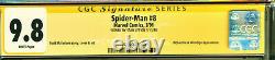 Spider-man #8 Cgc 9.8 Wp Ss Signed By Stan Lee-mcfarlane Art! Wolverine/wendigo