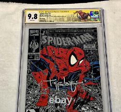 Spiderman 1 CGC 9.8 signed McFarlane & Stan Lee + NY Con SpiderMan Label RARE
