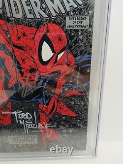 Spiderman #1 Silver Edition CGC 9.6 SS Signed 2X Stan Lee & Todd McFarlane! 1990