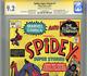 Spidey Super Stories 1 Cgc Ss 9.2 Signed Stan Lee Early Clean Sig Rare