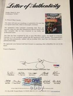 Stan Lee Signed Amazing Spider-Man #28 Comic Book 1St Molten Man! PSA & CGC 3.0