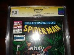 Stan Lee Signed SPIDER-MAN # 9 CGC SS 9.8 (NM/MT) 1991 WHT PGS McFarlane Cover