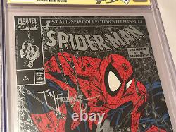 Stan Lee & Todd McFarlane Signed Spider-Man #1 Silver Edition CGC Graded 9.6 SS
