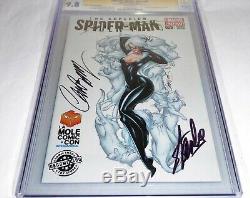Superior Spider-Man #29 CGC SS Dual Signature Autograph STAN LEE Black Cat 9.8