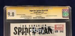 Superior Spider-Man 29 La Mole ComicCon Variant CGC 9.8 Signed-Campbell Stan Lee