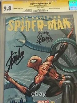 Superior Spider-man 1 9.8 Campbell Stan Lee Midtown (after Amazing 700)