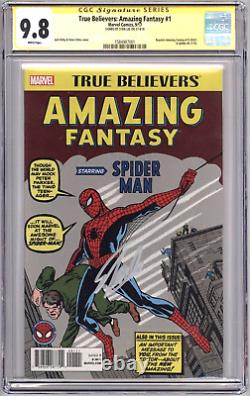 TB Amazing Fantasy #15 CGC 9.8 SS Signed by Stan Lee 1st Appearance Spider-Man