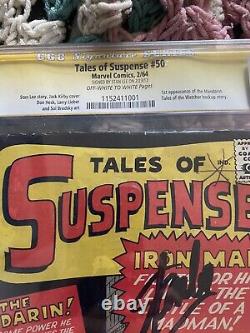 Tales Of Suspense 50 Cgc 4.0 Stan Lee SS 1st Mandarin Appearance Jack Kirby