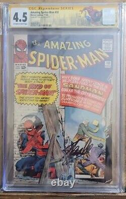 The Amazing Spider-Man 18 CGC Signed By Stan Lee