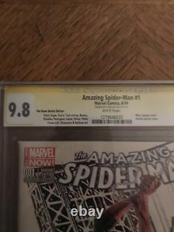 The Amazing Spider-Man #1 Fan Expo Sketch Edition CGC 9.8 Signed By Stan Lee