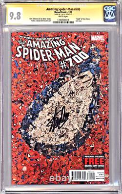 The Amazing Spider-Man 700? CGC 9.8 SS Signed? Stan Lee? Highest Census