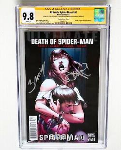 Ultimate Spider-Man 160 CGC 9.8 signed by Stan Lee & Brian Michael Bendis