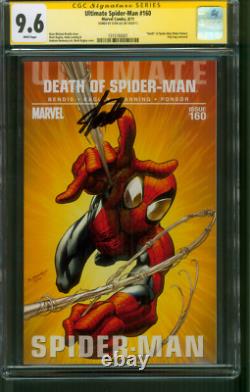 Ultimate Spider Man 160 CGC SS 9.6 Stan Lee 8/11 Death of Peter Parker