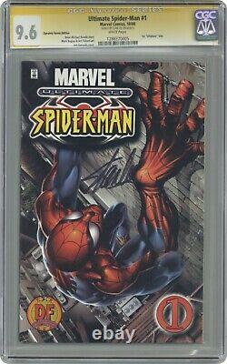 Ultimate Spider-Man 1 CGC 9.6 SS 2000 Dynamic Forces Variant Signed by Stan Lee