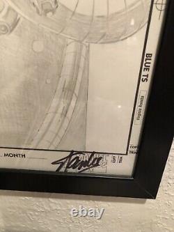 Ultimate Spider-man 14 Original Art Cover Bagley Signed Stan Lee Cgc 9.8 Into 4