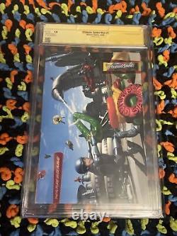 Ultimate Spider-man 1 White Variant Cgc 9.8 Ss Stan Lee