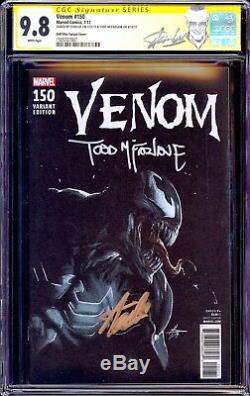 Venom 150 CGC 9.8 SS Stan Lee Todd McFarlane Dell Otto Variant Spiderman NM
