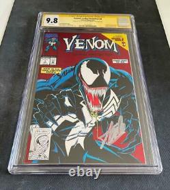 Venom #1 Cgc 9.8 Signed By Stan Lee + Bagley Amazing Spider-man 300 Carnage 356