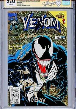 Venom Lethal Protector 1 CGC 9.6 SS x4 Gold cover Stan Lee McFarlane Spider-Man