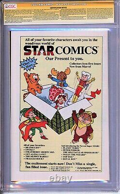 Web Of Spider-man #1 Cgc 9.8 Newstand Ss Stan Lee, Vess, Laroque, Simonson