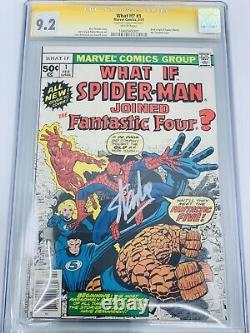 What If #1 CGC 9.2 SIGNATURE SERIES SIGNED BY STAN LEE AVENGERS