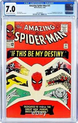 1965 L'incroyable Araignée-homme Numéro 31 Cgc 7.0