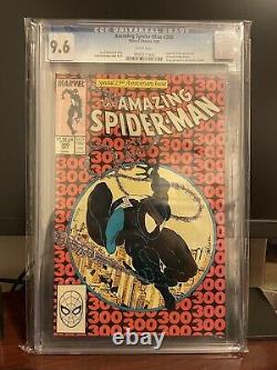 2x Ccg 9.6 Amazing Spider-man #300 Todd Mcfarlane 1st Venom, Newsstand & Direct