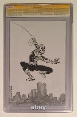 9.9. Stan Lee A Signé. Incroyable Spider-man #1 Marvel Authentix. Cgc S 9,9
