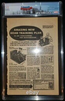 Amazing Fantasy 15 Cgc Pg Page 4 Seulement 1962 Stan Lee 1ère Apparance De L'homme-spider