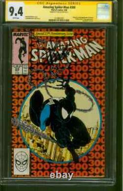Amazing Spider Man 300 Cgc 9.4 Ss Stan Lee Auto 5/1988 Mcfarlane 1er Venom
